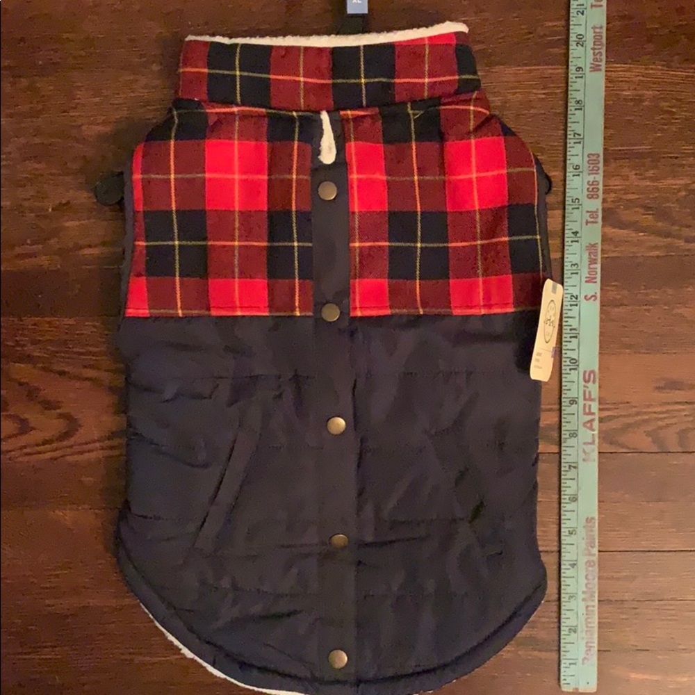 Bond & Co Plaid Jacket Small NWT Fleece *Charity*